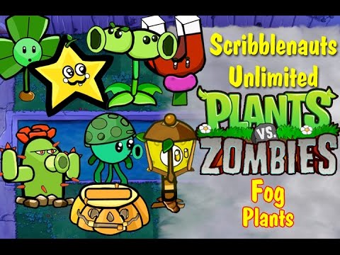 Scribblenauts Unlimited 204 Plants vs Zombies Fog Plants