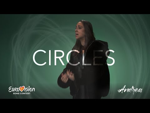 Andrea - Circles (Lyric Video) | Evrovizija 2022