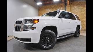 2018 Chevrolet Tahoe 2WD PPV Police White 130k Miles Stk R-8213