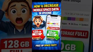  iPhone Storage Full? Try This! 📱⚡ #iPhone #iPhoneTips #StorageFull #Apple #iOSTips #TechShorts