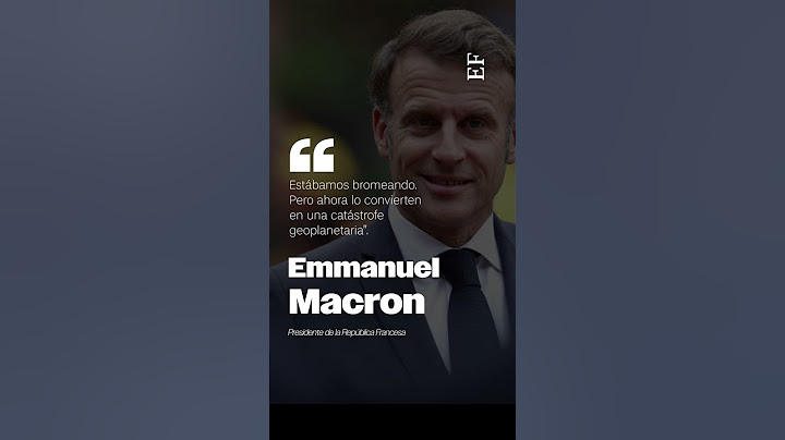 ¿Primera dama da BOFETADA a Macron? Presidente dice que fue BROMA