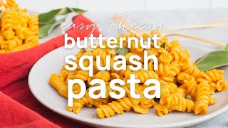 WFPB Butternut Squash Pasta