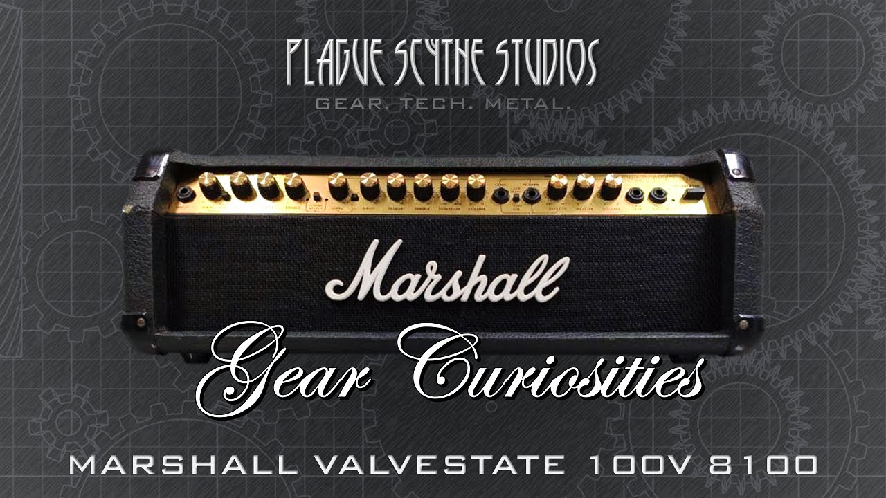 Gear Curiosities: Marshall Valvestate 8100 - 1 Tube + Op-Amps + LEDs = Death Metal Glory!