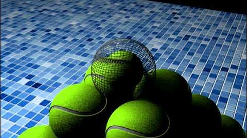 tennis Ball made in 3ds max By NAVNEET SAINI