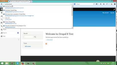Reinstall Drupal 8! If you have installed by git clone