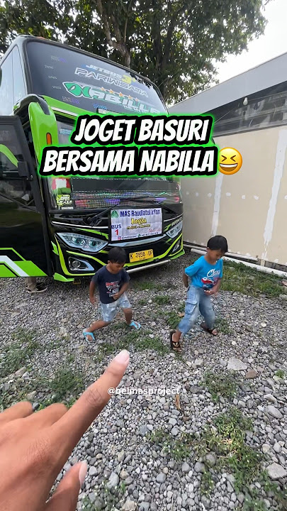 Joget Basuri Bareng Nabilla QQ Trans🤣 #shorts #basuri #busmania