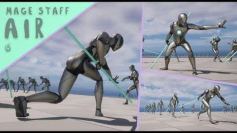 Mage Staff: Air (Motion Capture Animations for Unreal Engine)