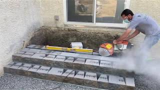 The Proper Way to Install a Paver Step