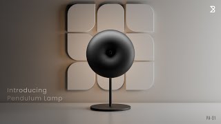 Pendulum Lamp | 3D Product Visualization & Animation Showcase #3danimation #productdesign