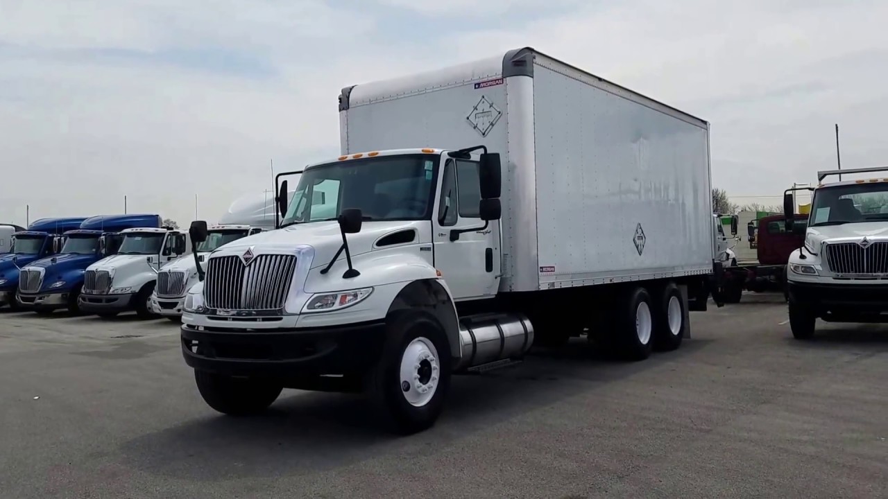 2012 Intl 4400 Tandem Box Truck CH615576 YouTube