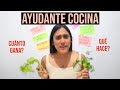 WORK AND TRAVEL: LINE COOK - PREP COOK - AYUDANTE DE COCINA