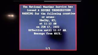 Tv Eas Severe Thunderstorm Warning