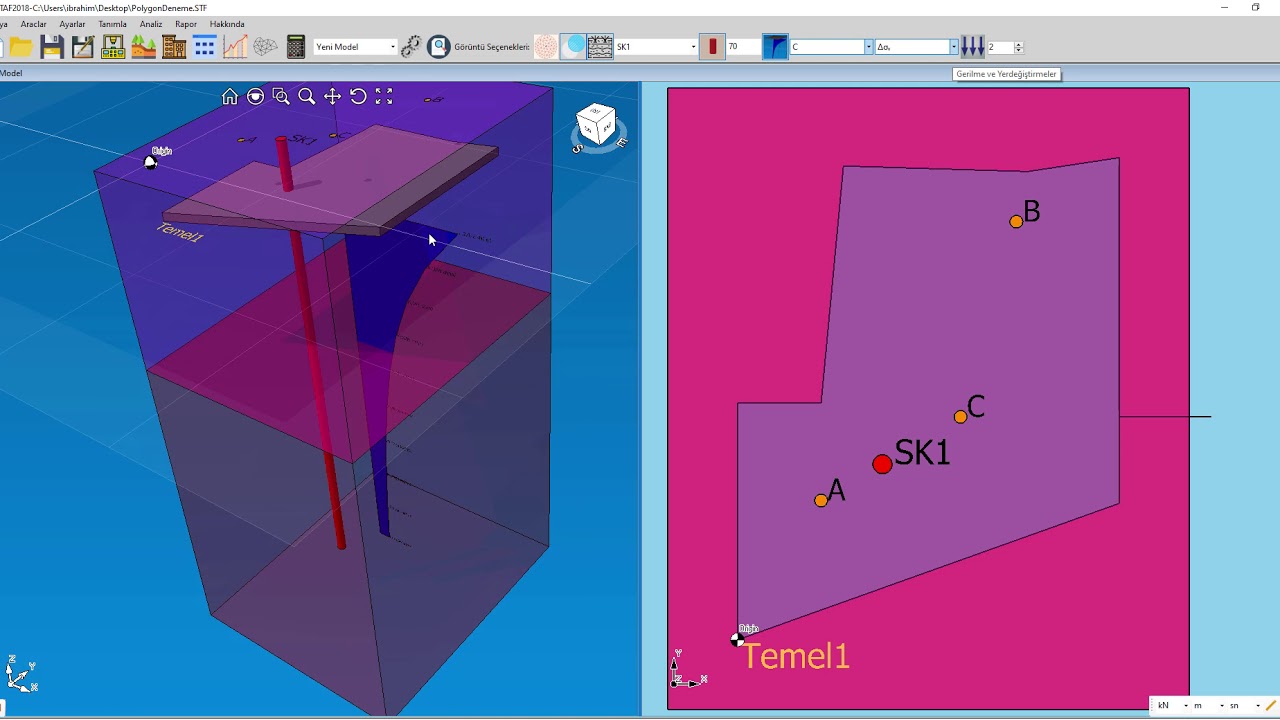 SETAF2018 Poligon Temellerin Geoteknik Analizi