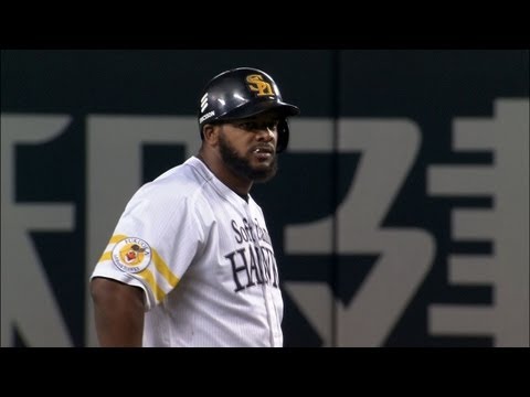 4番ペーニャのタイムリーで追加点 4月26日 ソフトバンク-西武