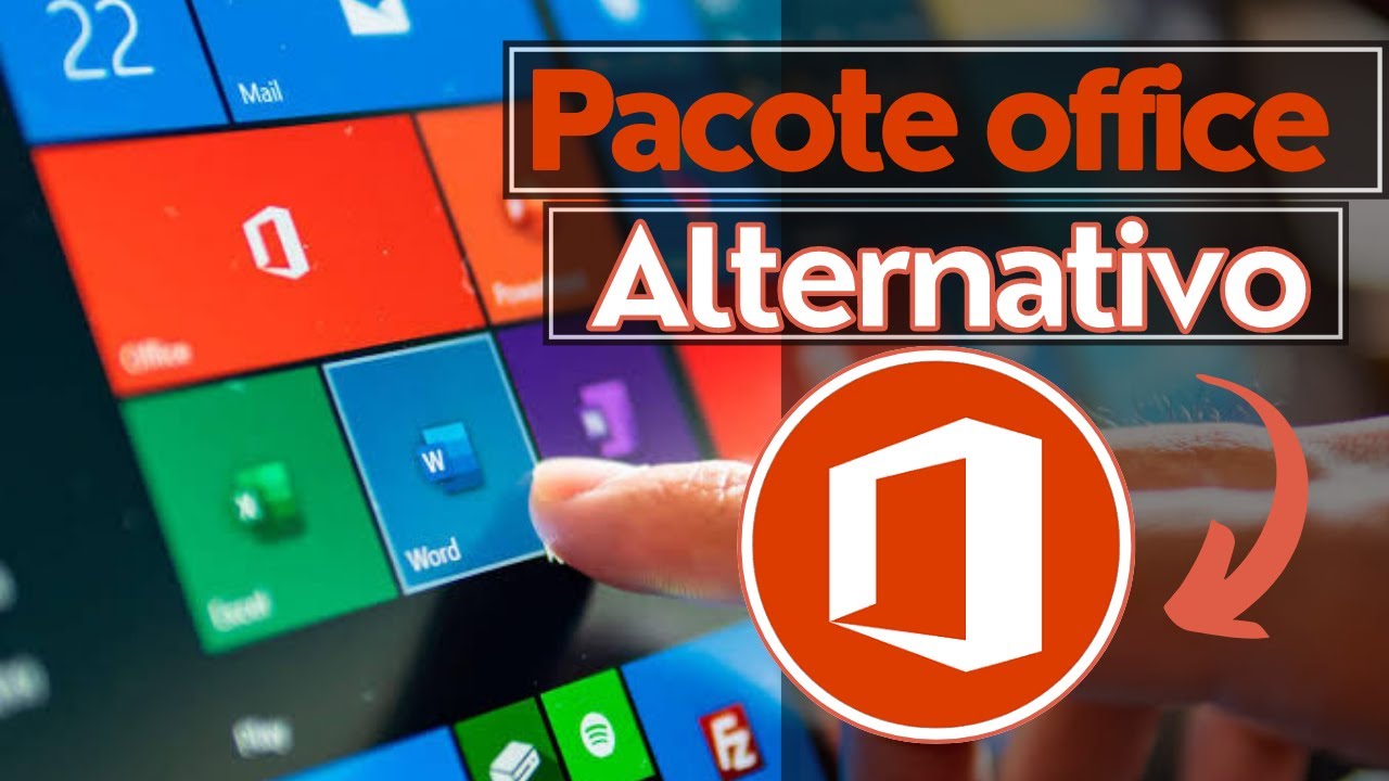 Como BAIXAR Pacote OFFICE ALTERNATIVO (GRATIS!) Word, Excel e Powerpoint Gratuito! Windows 7,8 e 10