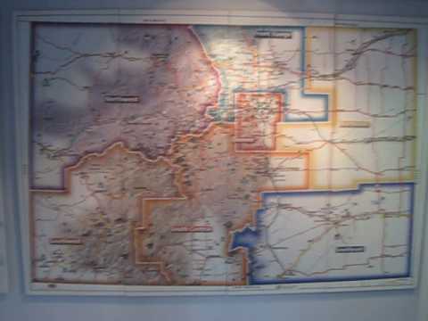 Colorado Wall Map - Not Too Shabby!