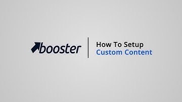 How to Setup Custom Content on Shopify with Booster Theme V5