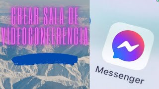 Como crear SALA DE MESSENGER para compartir en WHATSAPP o en otra aplicación para VIDEO CONFERENCIA screenshot 2