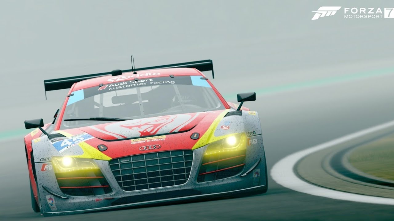 Forza 7 Showing My Best In Brands Hatch on Audi R8 LMS