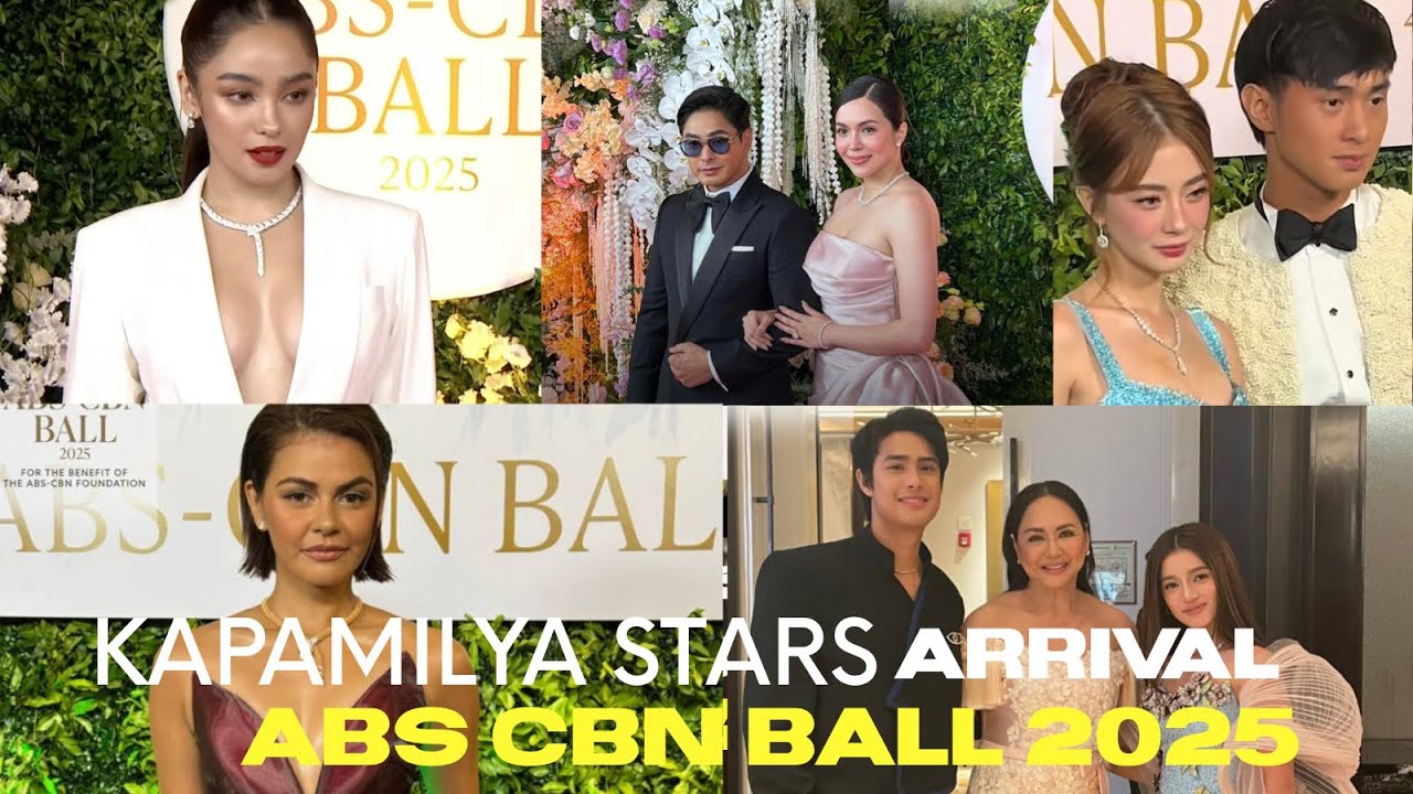KAPAMILYA STARS ARRIVAL AT ABS CBN BALL 2025 PART 1