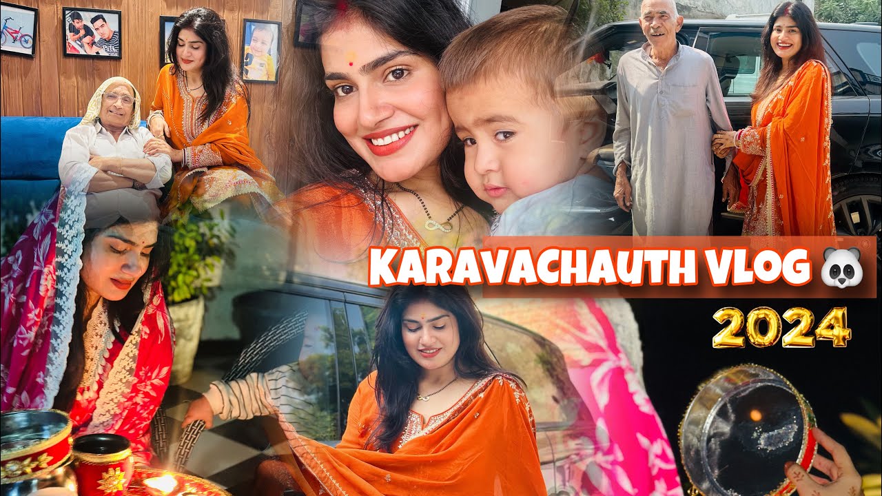 KaravaChauth Vlog 2024 🧿❤️ || Hellops8