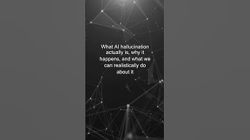 What AI hallucination actually is, why it happens, and what we can realistically do about it