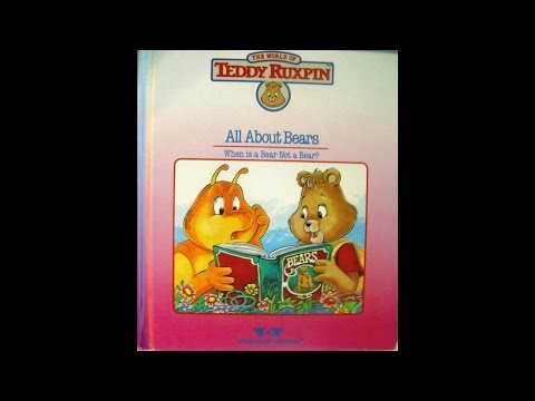 teddy ruxpin all about bears