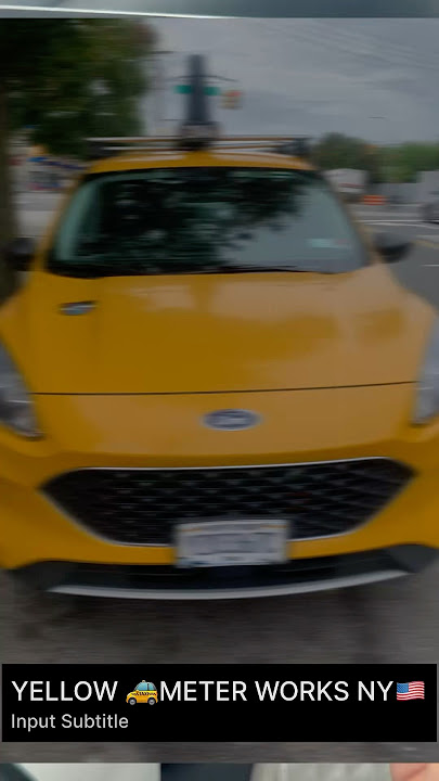 🚖HOW TO WORK YELLOW TAXI METER IN NEW YORK🇺🇸 #newyork #yellowtaxi #taxidriver #newyorkcity #nyc
