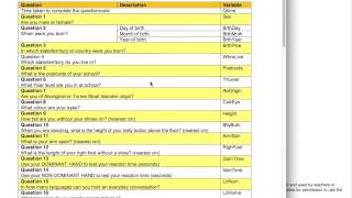 Generating a sample of data