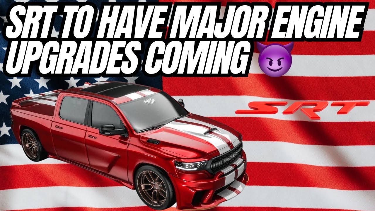 SRT Looks At Major Engine Upgrades On Future Models 