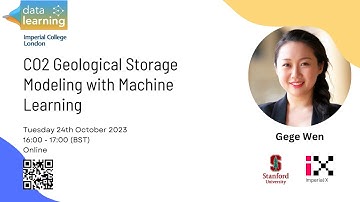 Gege Wen - Stanford University - CO2 Geological Storage Modelling with Machine Learning