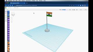 Famous #Indian #National #Flag #Hoisting #Animation in #Tinkercad #Codeblocks | #Innooker | #India | #Enjoy Wealth