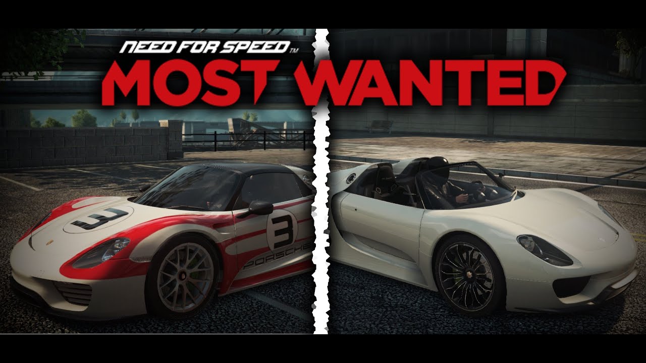 🚗 Need for Speed: Most Wanted (2012) - Porsche 918 Spyder