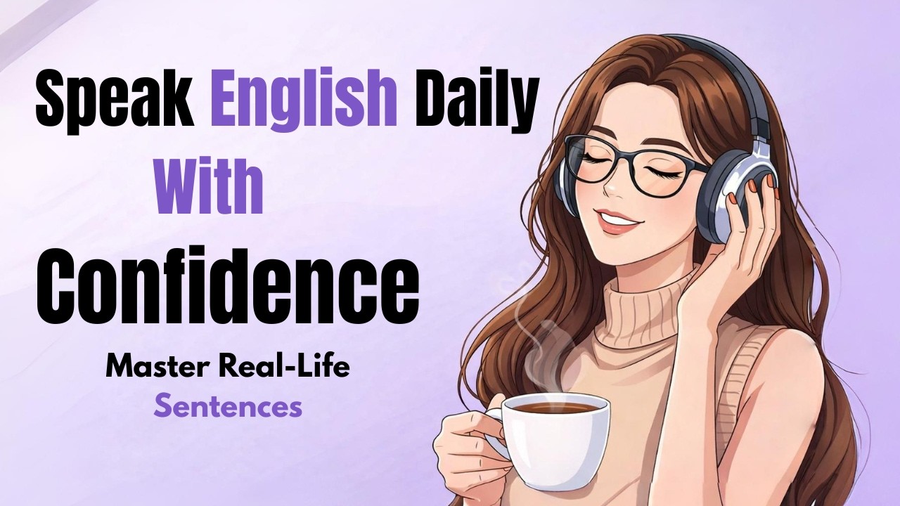 Daily English Sentences You Must Know | Speak English Fluently & Confidently | Easy English Convo