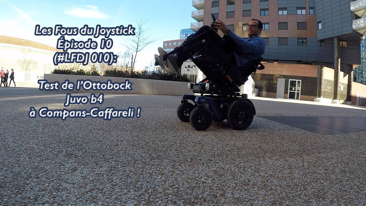 #LesFousduJoystick #LFDJ 010 : test de #Ottobock #Juvo B4 quatre roues #canaldumidi