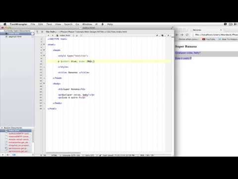 Tutorial XHTML e CSS Parte 15 - Introdução ao CSS