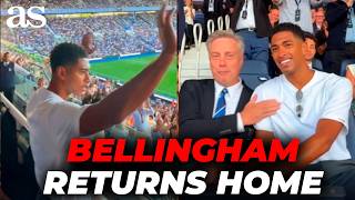 BELLINGHAM appears in the BIRMINGHAM stands — and FANS GO WILD when they spot him BELLINGHAM appears in the BIRMINGHAM stands — and FANS GO WILD when they spot him