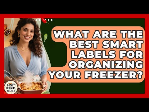 What Are The Best Smart Labels For Organizing Your Freezer Pocket Friendly Kitchen