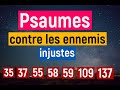Psaumes contre les ennemis injustes  psaumes dangereux  psaumes 35 37 55 58 59109137