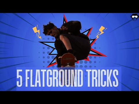 Top 5 Favorite Flatground Skate Tricks | Urban Monkey