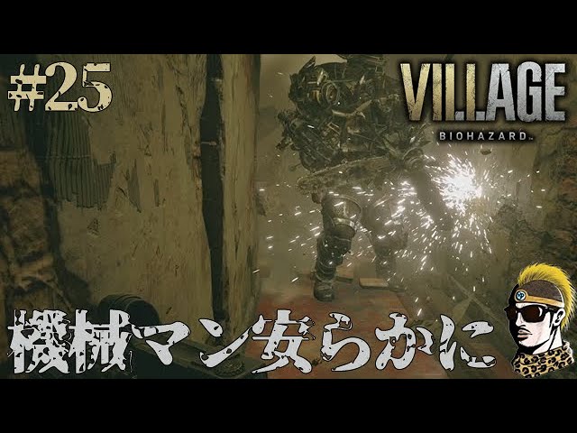 25【実況】悲しい男よ、誰よりも扇風機好きなゆえに…【バイオハザード8