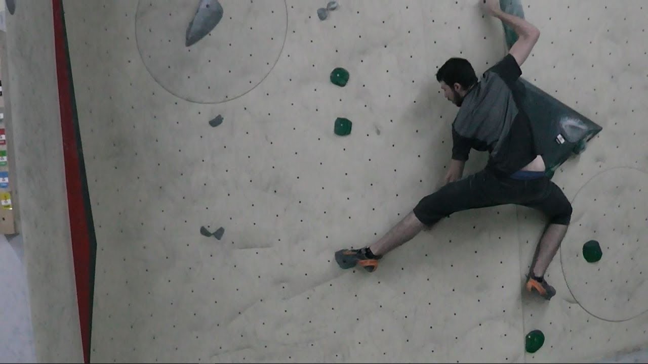 Bouldering Clip 12 (Free Solo boulder problem) YouTube