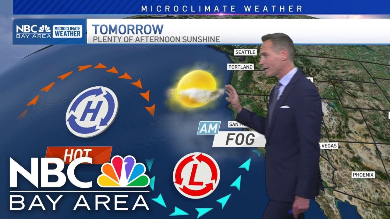 Bay Area forecast: Early fog chance and hotter ahead - YouTube