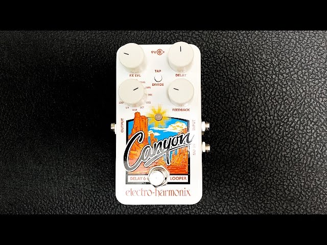 Electro Harmonix Canyon - Unboxing and First Impressions - YouTube