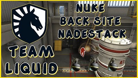 Team Liquid Back Silo Nadestack on Nuke (CS:GO Tricks)