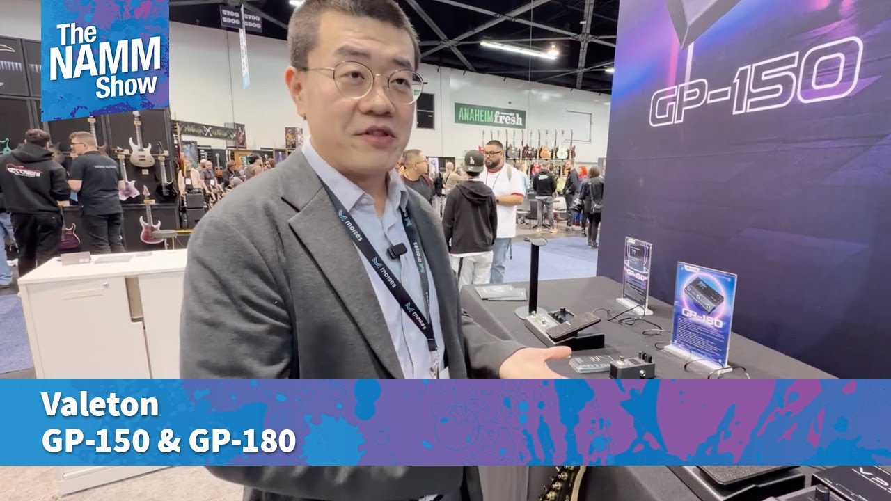 NAMM 2026: Hotone Audio: Valeton GP-150 & GP-180