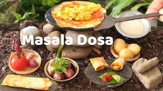 Crispy Masala Dosa | Spicy Lentil Crepe | #trending #asmr  -The Tiny Tasty