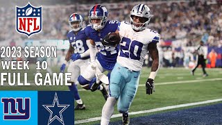 New York Giants vs Dallas Cowboys 11\/12\/23 FULL GAME Week 10 | NFL Highlights Today