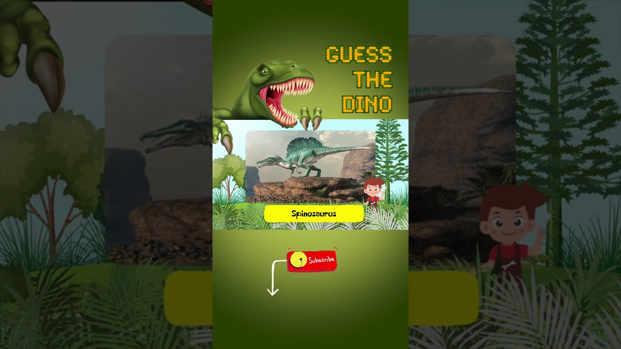 Guess the dinosaur!🤔🦖 