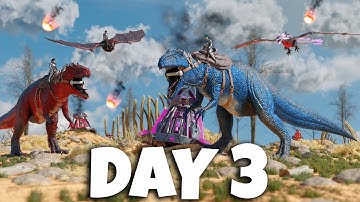 SOLO Taking over the Entire Server - INX 2Man - ARK: Survival Evolved